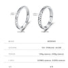 MODIAN D Color Moissanite Sparkle Couple Ring 925 Sterling Silver Charming Stars Ring For Women and Men Anniversary Fine Jewelry