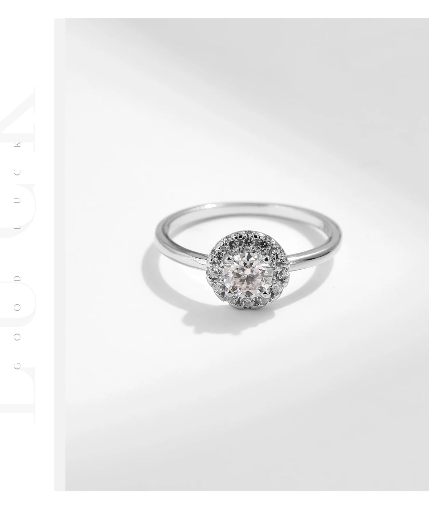 MODIAN Moissanite 925 Sterling Silver Fashion Luxury Round Necklace Stud Earrings Ring For Women Wedding Fine Jewelry Se