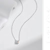 MODIAN Moissanite Pendant Necklace D Color 0.8CT Lab Diamond For Women Wedding Engagement 925 Sterling Silver Fine Jewelry Gift