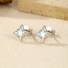 MODIAN D Color Clarity Moissanite Ear Studs 925 Sterling Silver Exquisite Darts Stud Earrings For Women Party Fine Jewelry