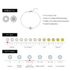 MODIAN D Color Moissanite 925 Sterling Silver Simple Daily Clubs Link Chain Trendy Bracelet For Women Fine Jewelry Gifts