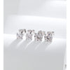 MODIAN D Color 1CT Moissanite Stud Earrings 925 Sterling Silver Wedding Engagement Lab Created Diamond Jewelry For Women Gift