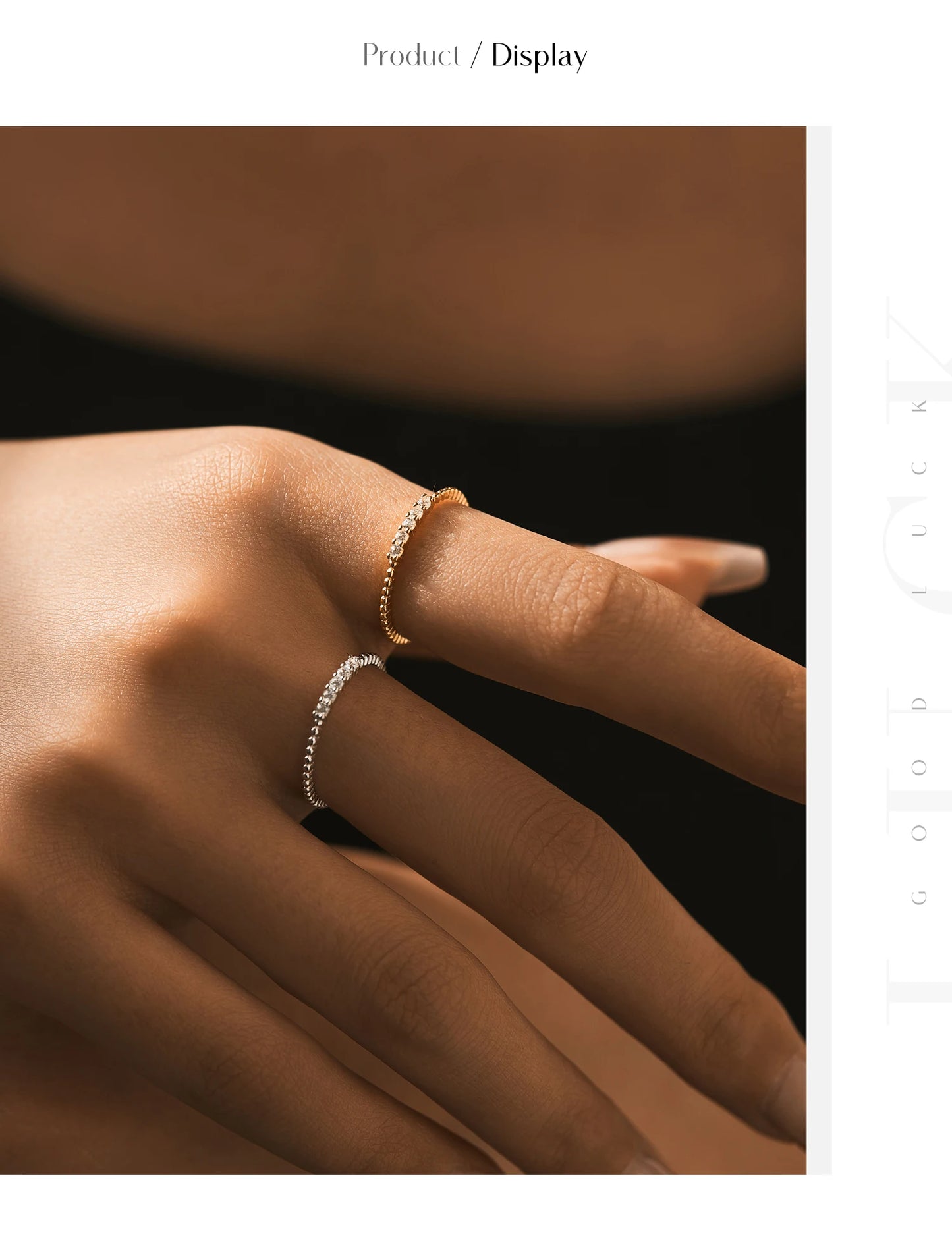 MODIAN Sparkling Moissanite Eternity Band Ring 925 Sterling Silver Stackable Popular Finger Rings For Women Party Jewelry