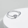 MODIAN Heart shape Cut Moissanite Solitaire Wedding Ring For Women 925 Sterling Silver D Color Wedding Band Fine Jewelry