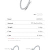 MODIAN D Color Geometric Shaped Moissanite Ring 925 Sterling Silver Heart Square Lab Diamond Wedding Band Jewelry For Women