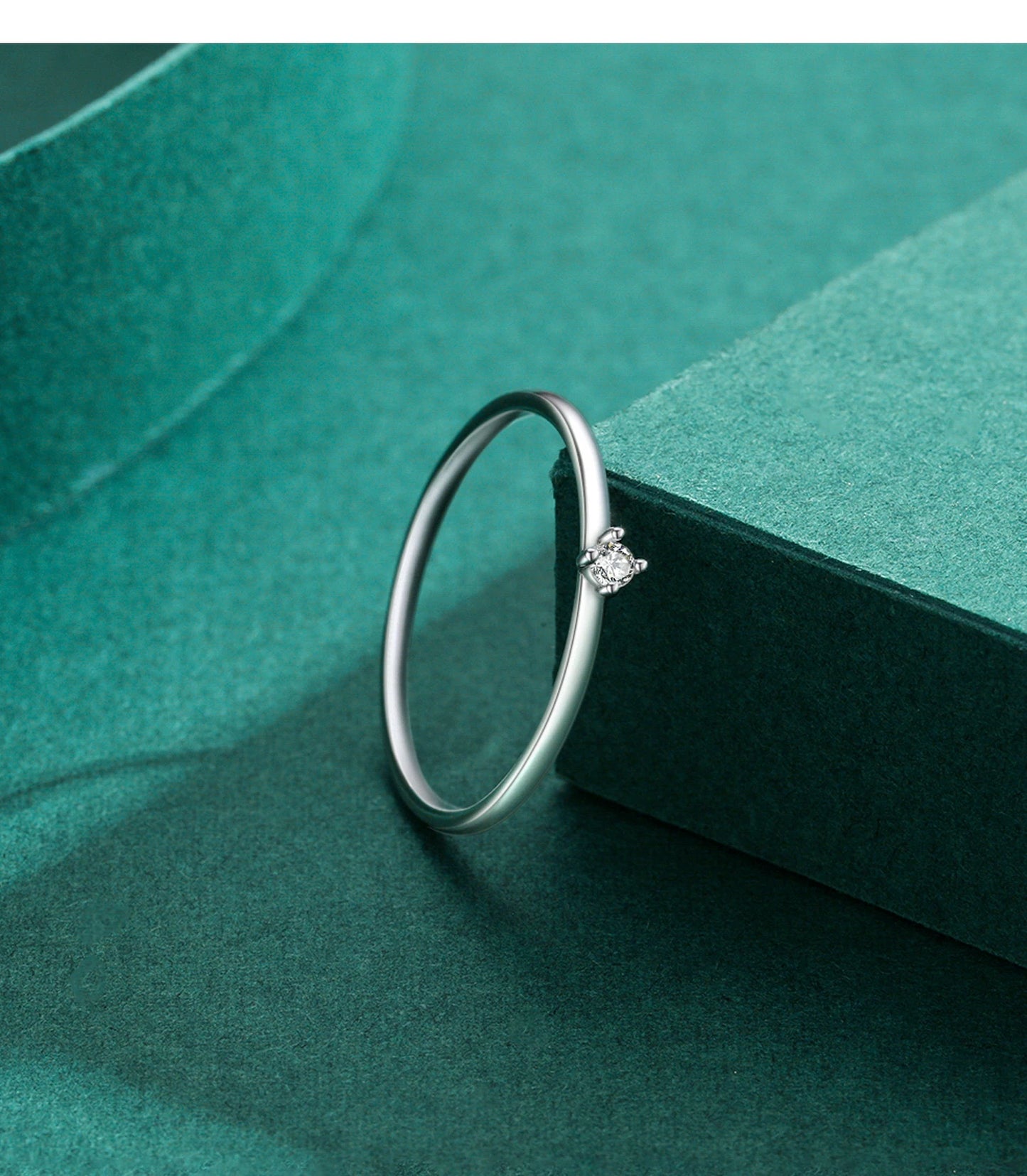 MODIAN Exquisite D Color Round Moissanite Finger Rings 925 Sterling Silver Classic Twinkling Wedding Jewelry For Women Gifts