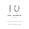 MODIAN D Color Round Moissanite Ear Buckle 925 Sterling Silver Classic Simple Hoop Earrings For Women Party Fine Jewelry Gifts