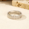 MODIAN Exquisite D Color Moissanite Ring 925 Sterling Silver Fashion Stackable Eternity Band Rings For Women Fine Jewelry