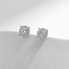 MODIAN D Color Moissanite Stud Earrings Round Cut Lab Created Diamond 925 Sterling Silver Silver Bridal Jewelry For Women Gifts