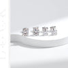MODIAN D Color 1CT Moissanite Stud Earrings 925 Sterling Silver Wedding Engagement Lab Created Diamond Jewelry For Women Gift