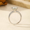 MODIAN 2ct D Color VVS1 Clarity Moissanite 925 Sterling Silver Dazzling Classic Crown Rings For Women Wedding Fine Jewelry