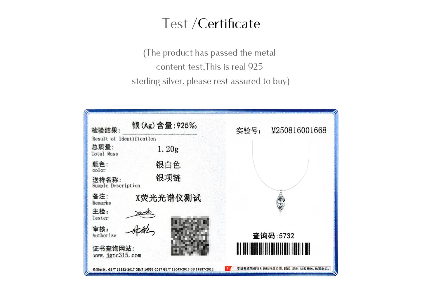 MODIAN Marquise Cut D Color Moissanite Choker Necklaces 925 Sterling Silver Fashion Pendant Necklace For Women Fine Jewelry Gift