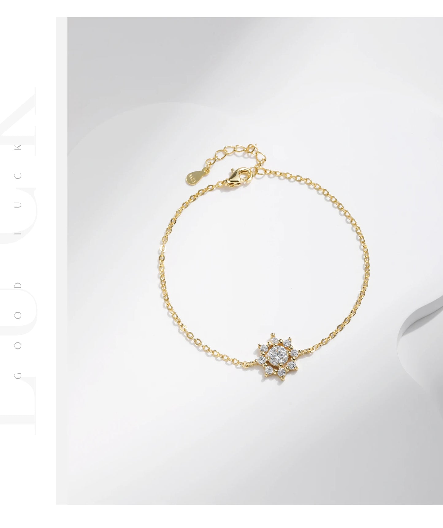 MODIAN D Color Moissanite 925 Sterling Silver Exquisite Snowflake Link Chain Pendant Necklace Bracelet For Women Jewelry Set