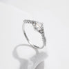 MODIAN Crown D Color Moissanite Ring Delicate Lab Diamond Ring 925 Sterling Silver For Women Wedding Engagement Jewelry
