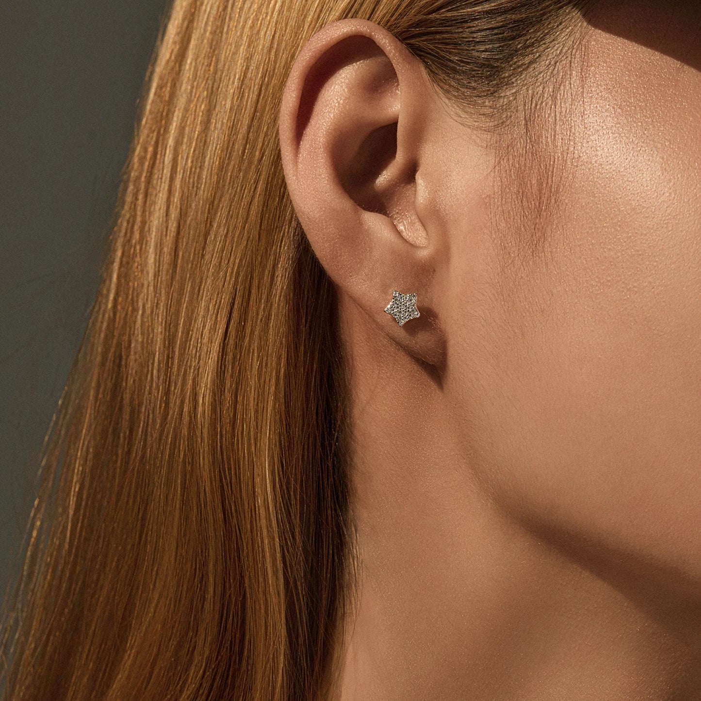 MODIAN D Color Shinning Moissanite 925 Sterling Silver Cute Stars Stud Earrings For Women Daily Party Fine Jewelry Accessories