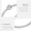 MODIAN D Color Stackable Moissanite Ring 925 Sterling Silver Beads Sparkling Trendy Rings For Women Party Vacation Jewelry