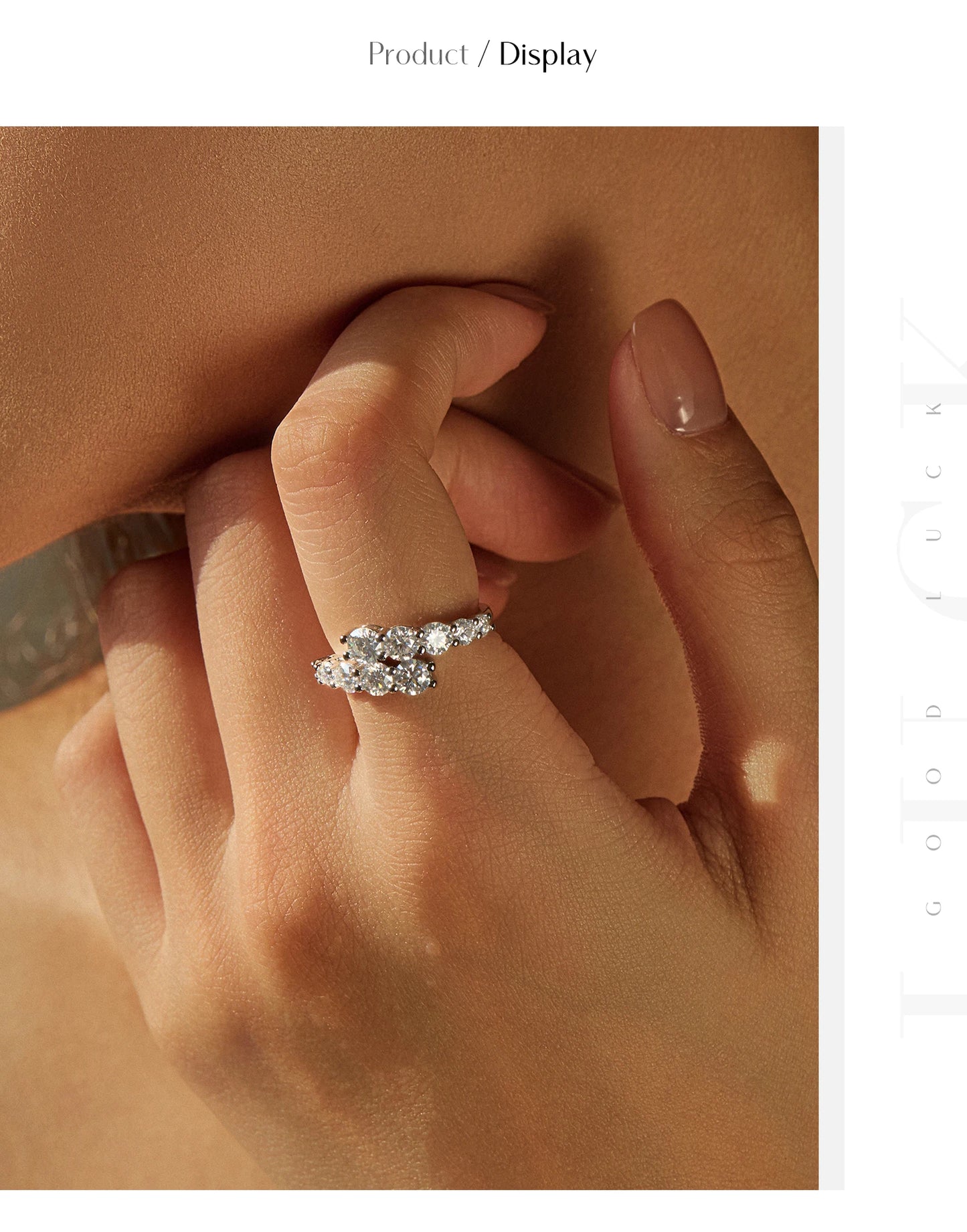 MODIAN D Color Moissanite Eternity Band Ring 925 Sterling Silver Luxury Geometric Ring For Women Wedding Engagement Fine Jewelry
