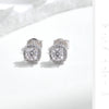 MODIAN D Color Heart Pear Square Moissanite Stud Earrings 925 Sterling Silver Lab Diamond Earrings For Women Wedding Jewelry