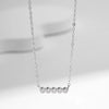 MODIAN D Color Moissanite 925 Sterling Silver Stackable Pendant Necklaces Lab Diamond Link Chain Jewelry For Women Luxury Gift