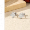 MODIAN D Color Moissanite Clubs Small Ear Studs 925 Sterling Silver  Daily Wear Stackable Stud Earrings For Women Fine Jewelry