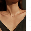 MODIAN 3 Styles Moissanite Necklace 925 Sterling Silver Simple Geometric Fishing Line Choker Necklaces For Women Fine Jewelry