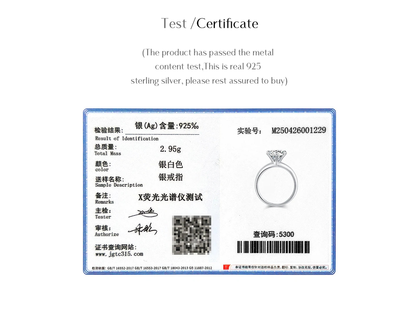 MODIAN 2ct D Color VVS1 Clarity Moissanite 925 Sterling Silver Dazzling Classic Crown Rings For Women Wedding Fine Jewelry