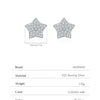 MODIAN D Color Shinning Moissanite 925 Sterling Silver Cute Stars Stud Earrings For Women Daily Party Fine Jewelry Accessories