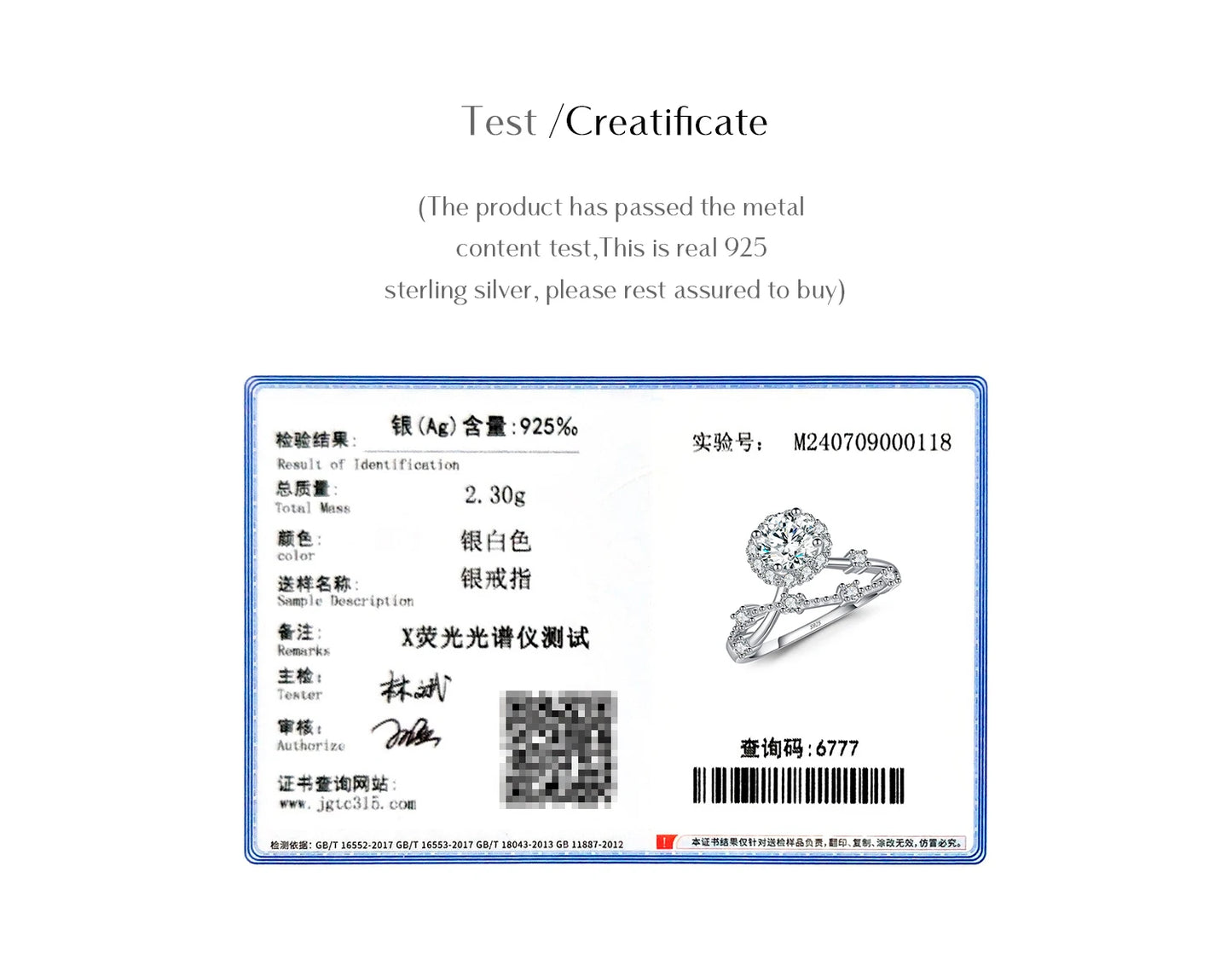 MODIAN Moissanite Ring Delicate Lab Diamond Halo Ring 925 Sterling Silver Crown Luxury Rings for Women Wedding Fine Jewelry