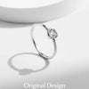 MODIAN Heart shape Cut Moissanite Solitaire Wedding Ring For Women 925 Sterling Silver D Color Wedding Band Fine Jewelry