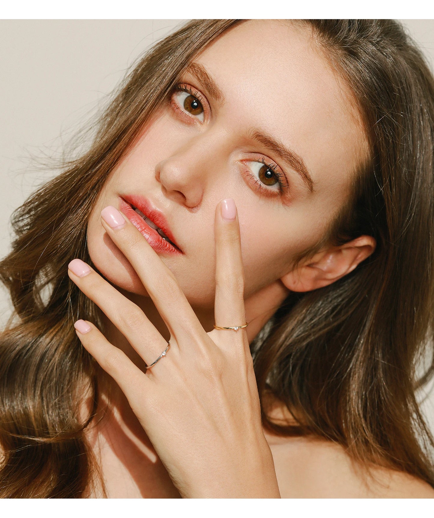 MODIAN Exquisite D Color Round Moissanite Finger Rings 925 Sterling Silver Classic Twinkling Wedding Jewelry For Women Gifts