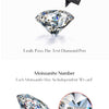MODIAN D Color Moissanite Round Ring 925 Sterling Silver Sparkling Stacking Slim Band Rings For Women Wedding Fine Jewelry Gifts