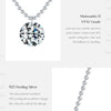 MODIAN D Color Moissanite Necklaces 925 Sterling Silver Trendy Beads Necklace Stackable Pendant Necklace For Women Fine Jewelry