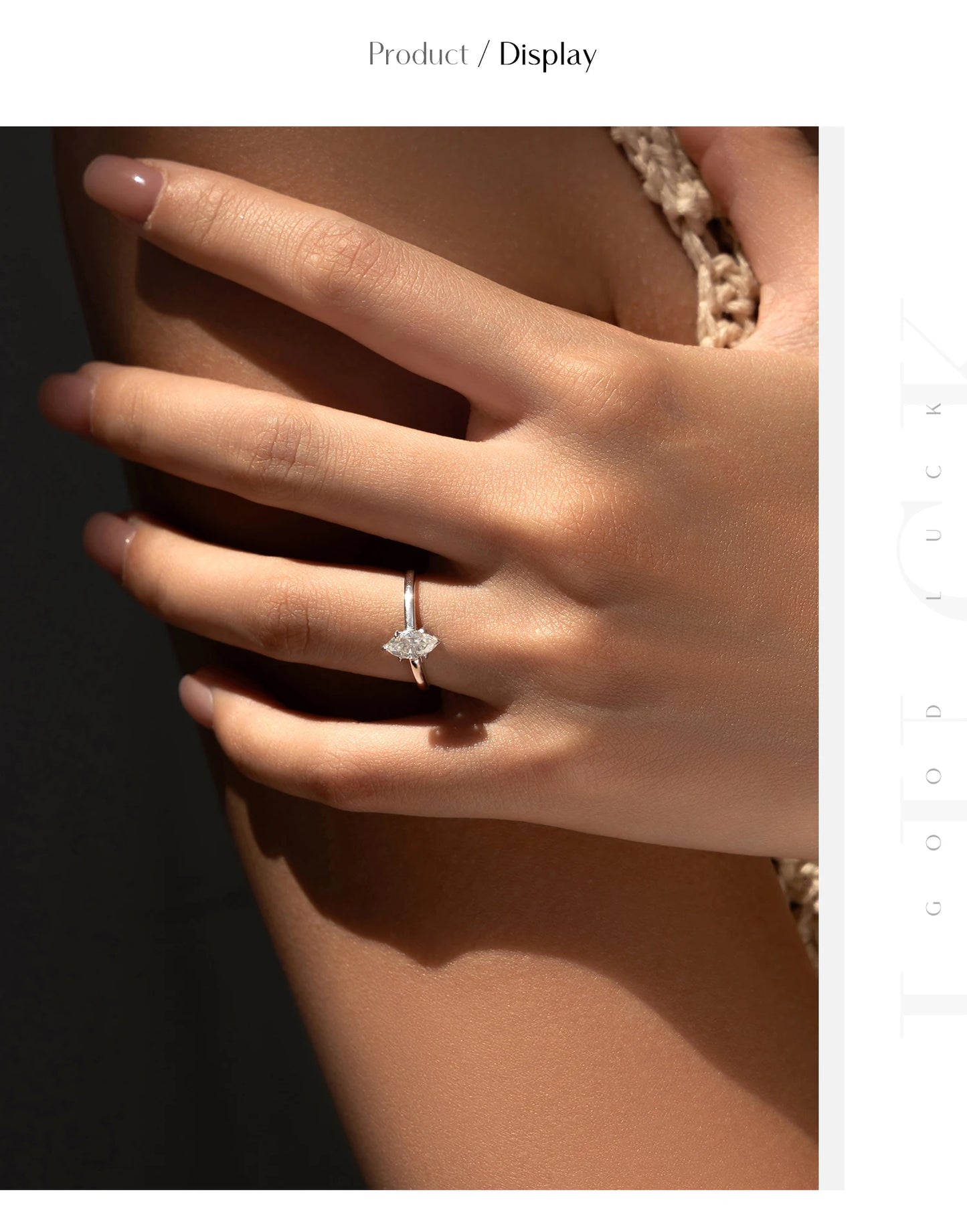 MODIAN D Color Marquise Cut Rhombic Moissanite 925 Sterling Silver Luxury  Band Rings For Women Wedding Fine Jewelry Gifts