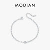 MODIAN Clear D Color Moissanite Bracelet 0.3 Carat Lab Diamond 925 Sterling Silver Elegant Bracelet For Women Fine Jewelry