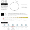 MODIAN Clear D Color Moissanite Bracelet 0.3 Carat Lab Diamond 925 Sterling Silver Elegant Bracelet For Women Fine Jewelry