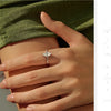 MODIAN Marquise Cut D Color Moissanite Finger Rings 925 Sterling Silver Exquisite Wedding Engagement Ring For Women Fine Jewelry
