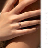 MODIAN Emerald Cut D Color Square Moissanite 925 Sterling Silver Classic Finger Rings For Women Wedding Statement Jewelry