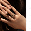 MODIAN D Color VVS1 Square Moissanite Ring 925 Sterling Silver Dazzling Wedding Band Rings For Women Fine Jewelry Gifts