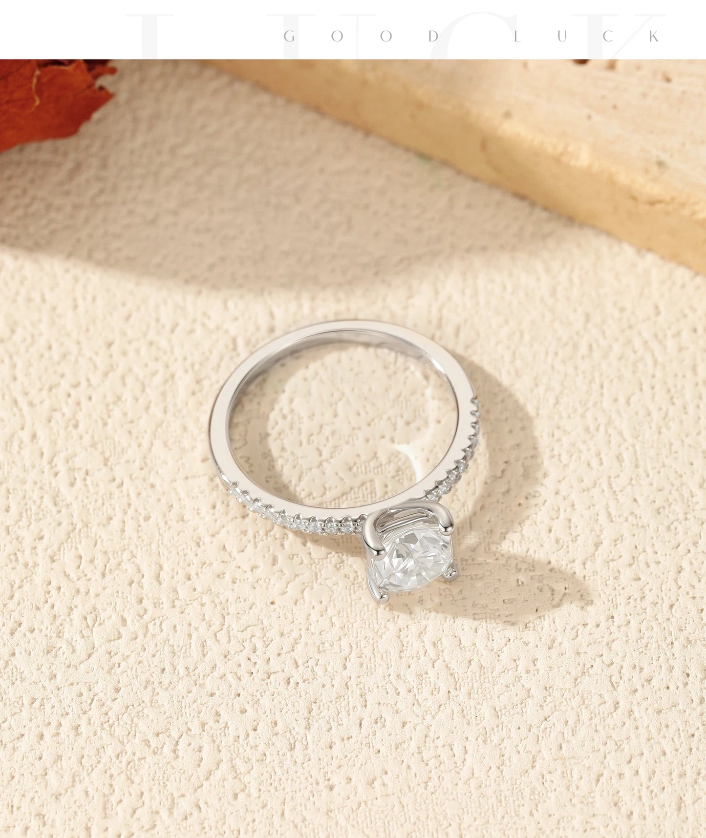 MODIAN 1CT D Color Square Moissanite Rings 925 Sterling Silver Trendy Finger Rings For Women Wedding Statement Fine Jewelry