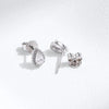 MODIAN D Color Pear Cut Moissanite Stud Earrings 925 Sterling Silver Water Drop Lab Created Diamond Wedding Jewelry For Women