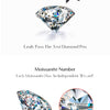 MODIAN 1 Carat Square Cushion Cut Halo Moissanite Pendant Necklace For Women 925 Sterling Silver Dazzling Wedding Bridal Jewelry