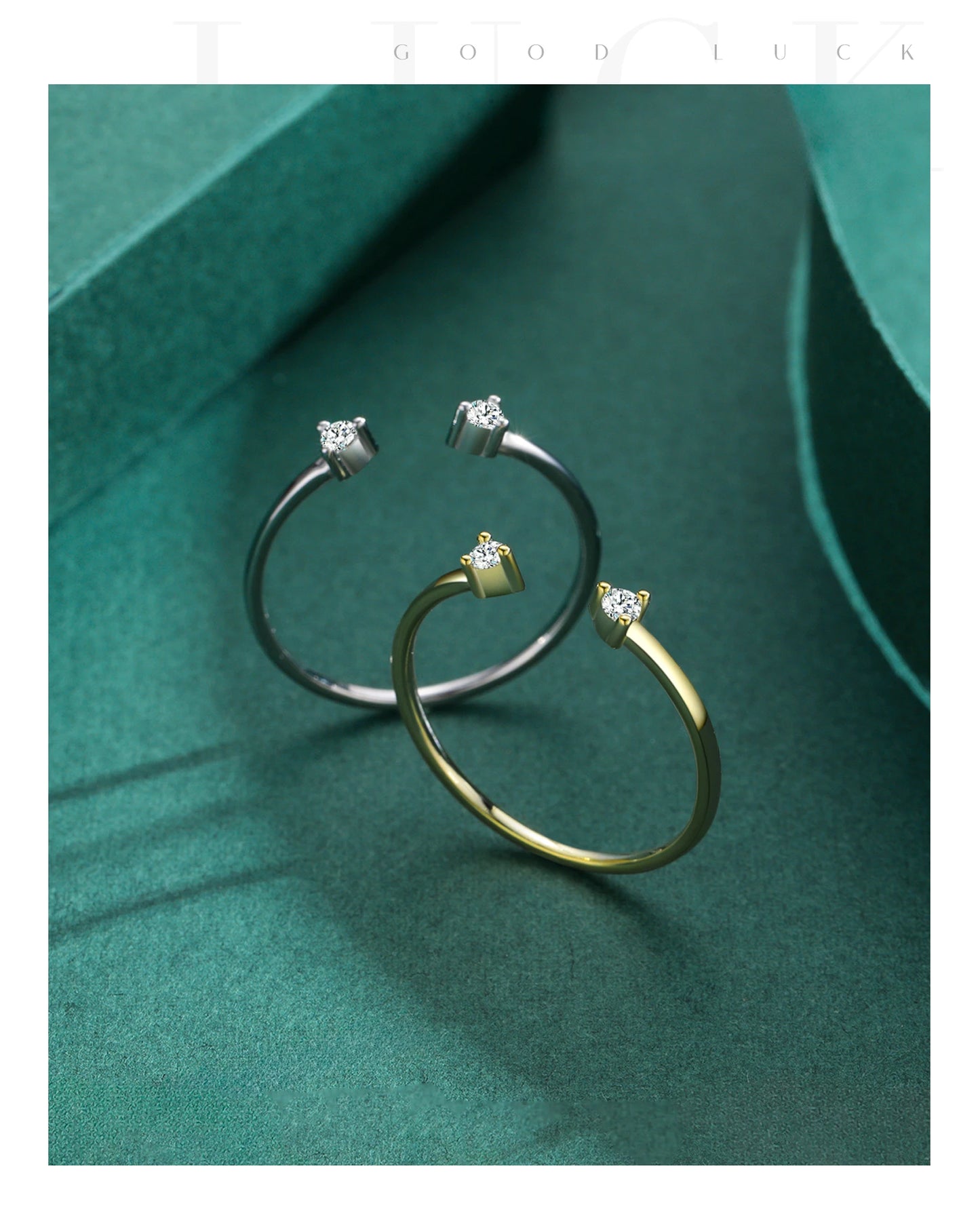 Modian 2022 New Real 925 Sterling Silver D Color Moissanite Finger Rings Trendy Adjustable Ring For Women Wedding Fine Jewelry