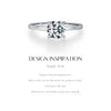 MODIAN 1CT Moissanite Ring Delicate Square Cushion Cut Lab Diamond Ring 925 Sterling Silver Wedding Statement Jewelry For Women