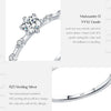 MODIAN D Color Moissanite Wedding Band 925 Sterling Silver Eternity Rings Lab Diamond Stackable Exquisite Jewelry For Women Gift