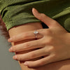 MODIAN Marquise Cut D Color Moissanite Finger Rings 925 Sterling Silver Exquisite Wedding Engagement Ring For Women Fine Jewelry