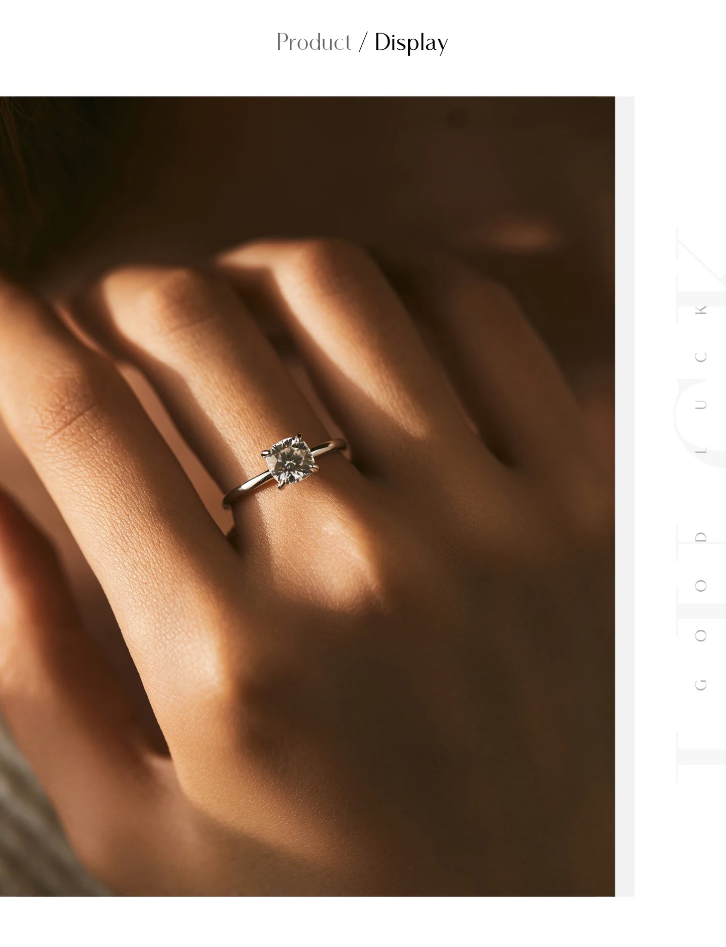 MODIAN 1CT Moissanite Ring Delicate Square Cushion Cut Lab Diamond Ring 925 Sterling Silver Wedding Statement Jewelry For Women
