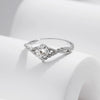 MODIAN Crown D Color Moissanite Ring Delicate Lab Diamond Ring 925 Sterling Silver For Women Wedding Engagement Jewelry