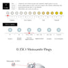 MODIAN D Color VVS1 Square Moissanite Ring 925 Sterling Silver Dazzling Wedding Band Rings For Women Fine Jewelry Gifts