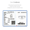 MODIAN Emerald Cut D Color Square Moissanite 925 Sterling Silver Classic Finger Rings For Women Wedding Statement Jewelry