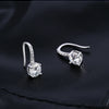 MODIAN D Color Luxury Moissanite Hook Earrings 925 Sterling Silver Classic Drop Earrings For Women Wedding Statement Jewelry